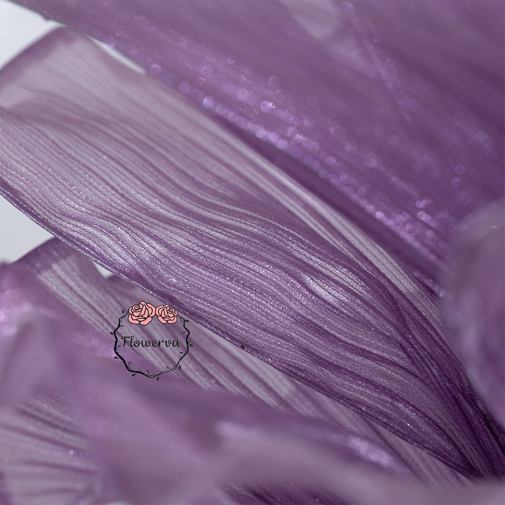 Flowerva Table Flower Wedding Decoration Pearl Purple