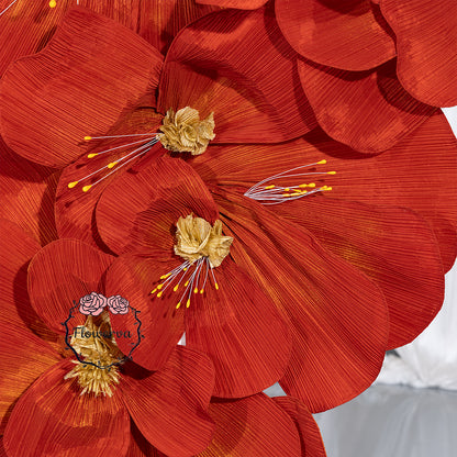 Flowerva Scarlet Cascade Orchid Wedding Decor