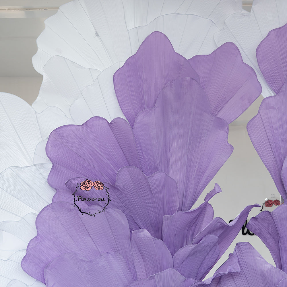 Flowerva Radiant Petal Sculpture Wedding Decor (Excluding Shelves)
