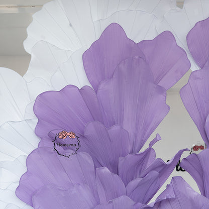 Flowerva Radiant Petal Sculpture Wedding Decor (Excluding Shelves)