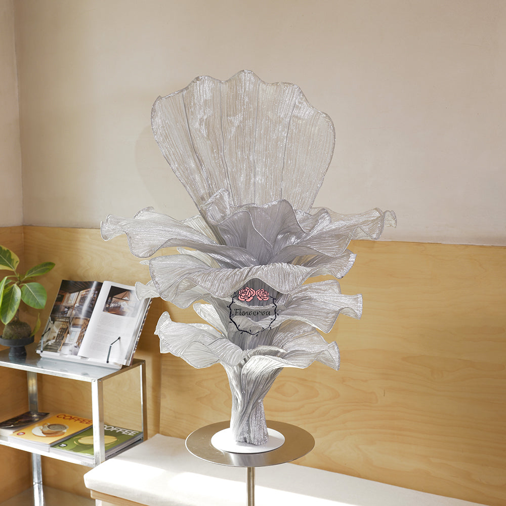 Flowerva Fabric Table Flower Wedding Decor Shopping Mall Decoration