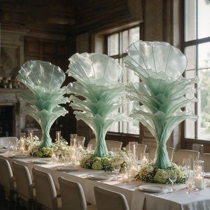 Flowerva Height Fabric Table Flower Wedding Decor(Without Flowers)