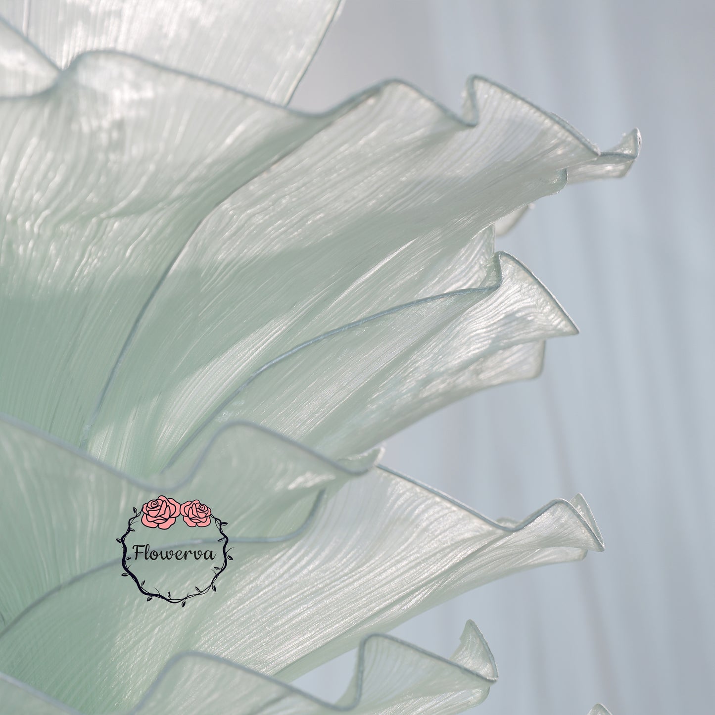 Flowerva Table Flower Wedding Decoration Light Green