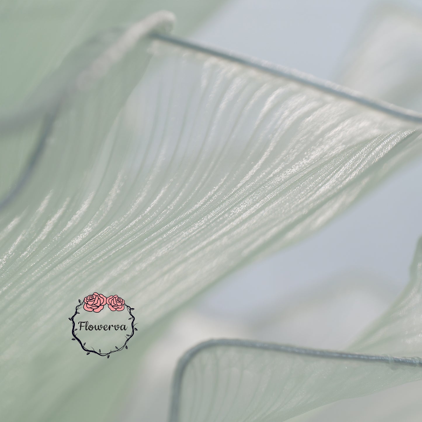 Flowerva Table Flower Wedding Decoration Light Green