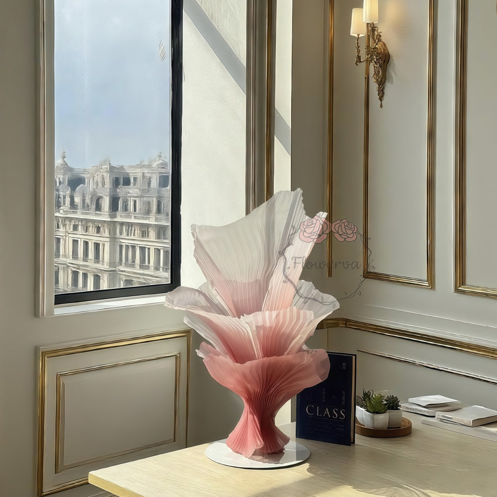 Flowerva "Romantic Light" Table Flower Wedding Decoration/Home Decor