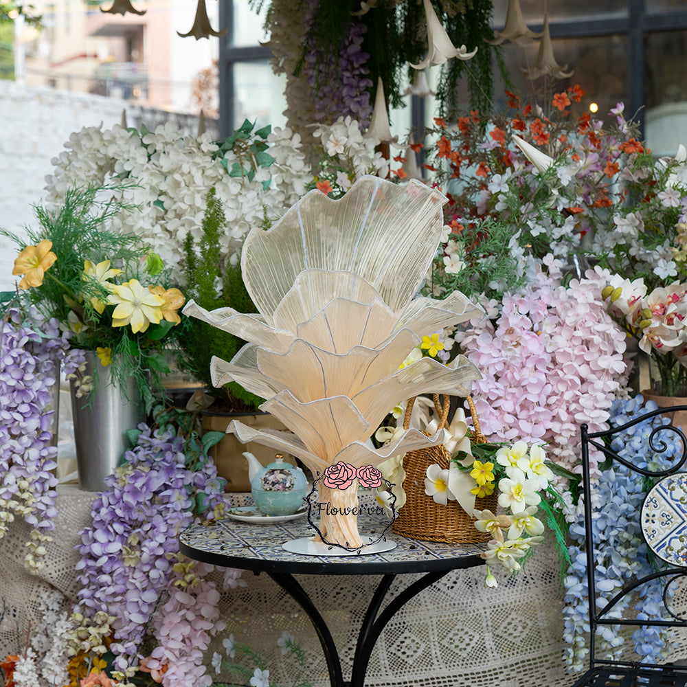 Ensemble de 36 pétales semi-finis