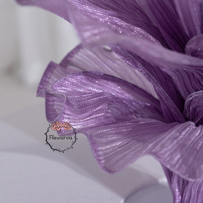Flowerva Table Flower Wedding Decoration Pearl Purple