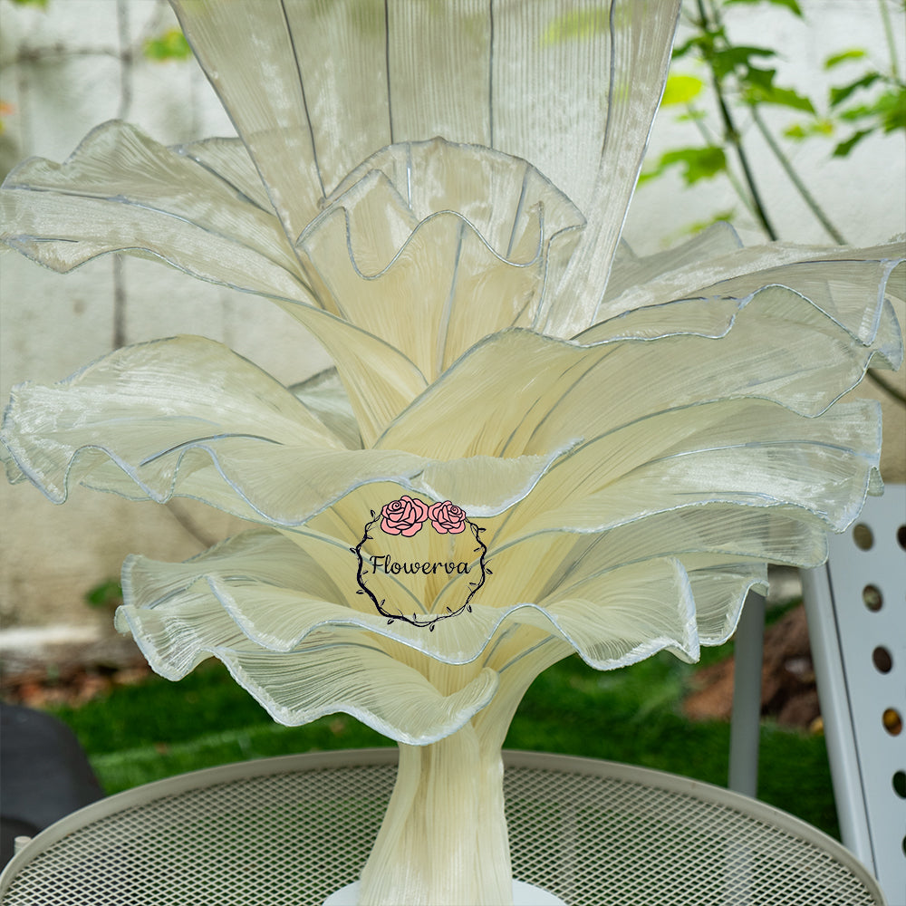 Flowerva Fabric Table Flower Wedding Decor Shopping Mall Decoration