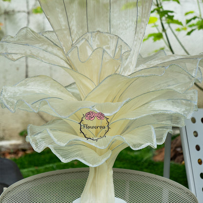 Flowerva Fabric Table Flower Wedding Decor Shopping Mall Decoration