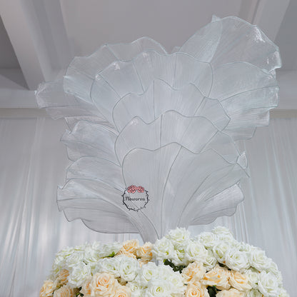 Flowerva Height Fabric Table Flower Wedding Decor(Without Flowers)