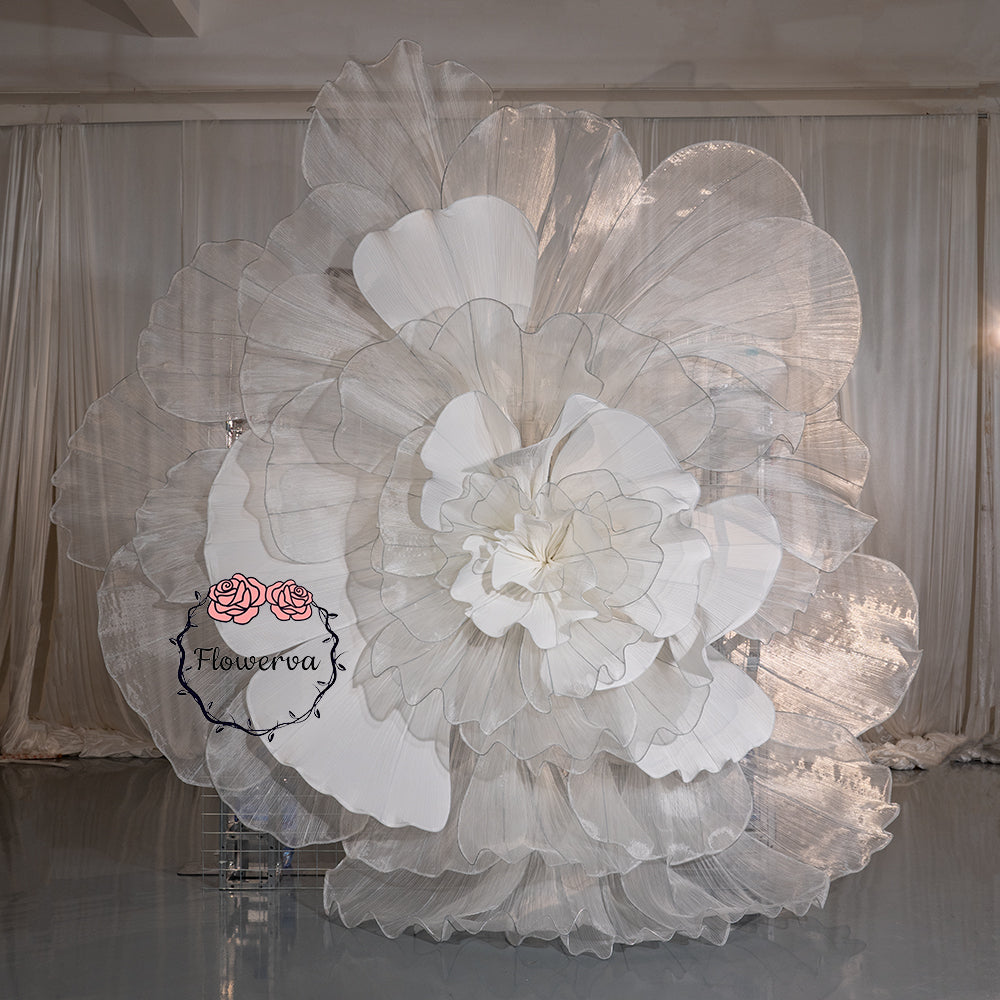 Flowerva Luminous Cloud Bloom Statement Decor