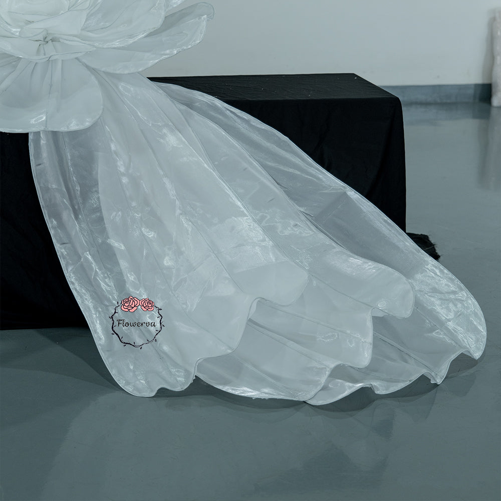 Flowerva Sheer Petal Bow Wedding Decor