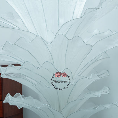 Flowerva Pure White Artistic Wedding Table Decorations