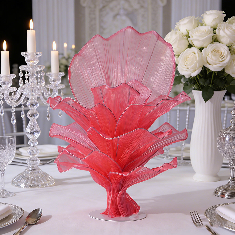 Flowerva Height Fabric Table Flower Wedding Decor(Without Flowers)