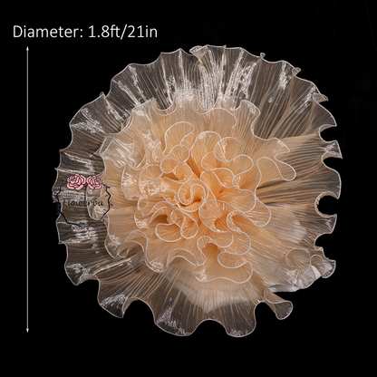 Flowerva – «grand Vase» blanc géant à faire soi-même, fleurs pour toujours, décoration d'arrière-plan pour fête de mariage