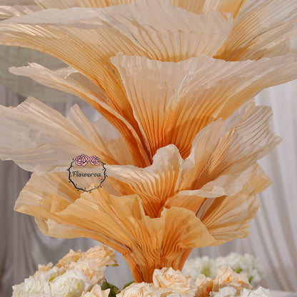 Flowerva Champagne Table Flower Wedding Table Centerpiece