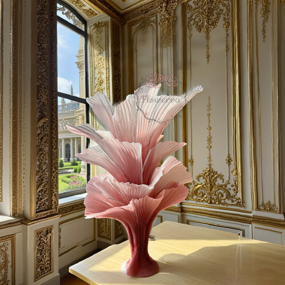 Flowerva "Romantic Light" Table Flower Wedding Decoration/Home Decor