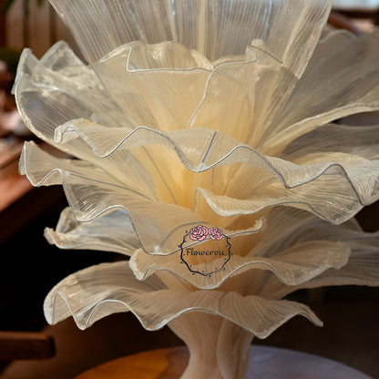 Flowerva Fabric Table Flower Wedding Decor Shopping Mall Decoration