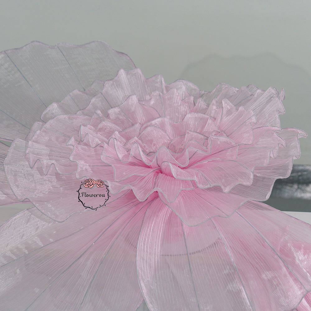 Flowerva Luminous Ruffle Veilscape Wedding Decoration