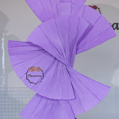 Flowerva Retro Fan Shaped Design Wedding&Event Decoration