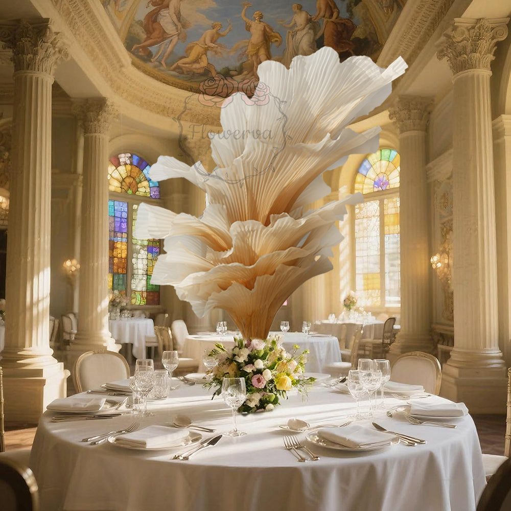 Flowerva "Romantic Light" Table Flower Wedding Decoration/Home Decor