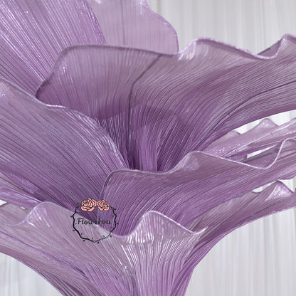 Flowerva Table Flower Wedding Decoration Pearl Purple