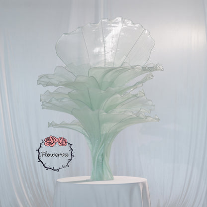 Flowerva Table Flower Wedding Decoration Light Green