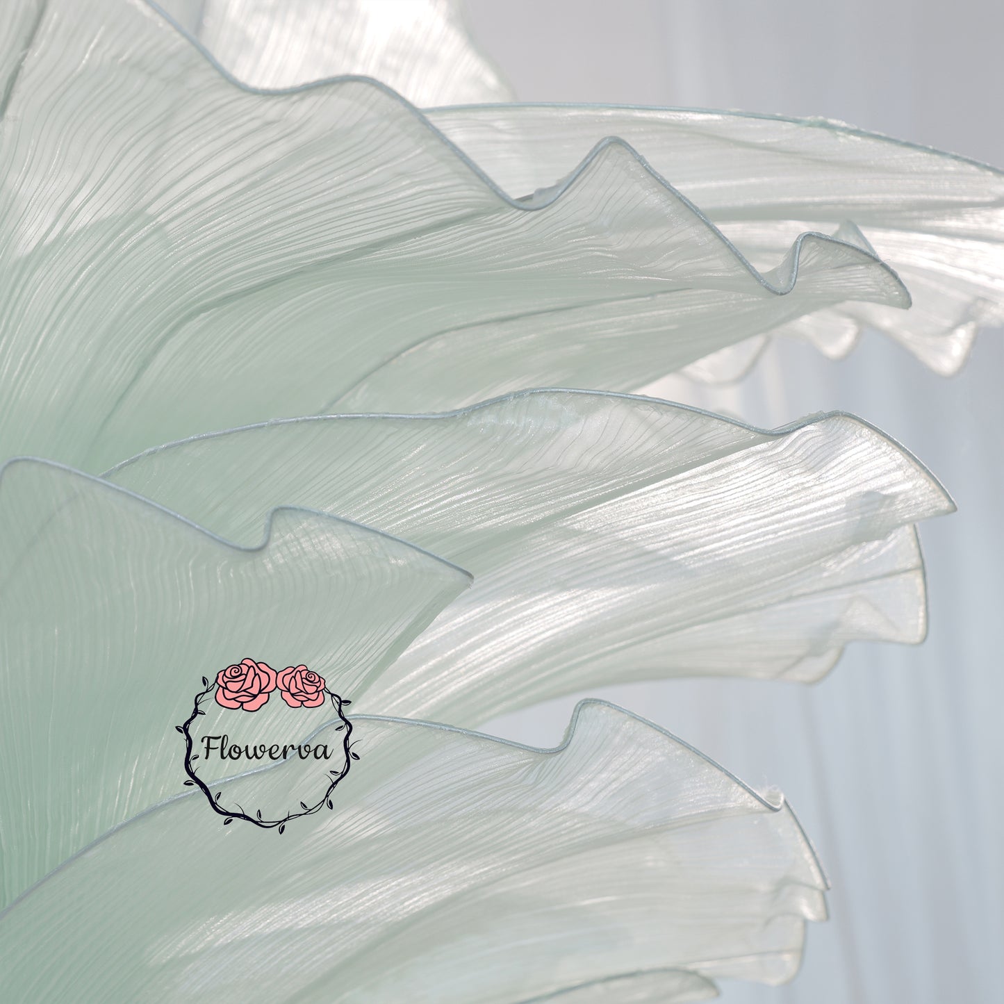 Flowerva Table Flower Wedding Decoration Light Green