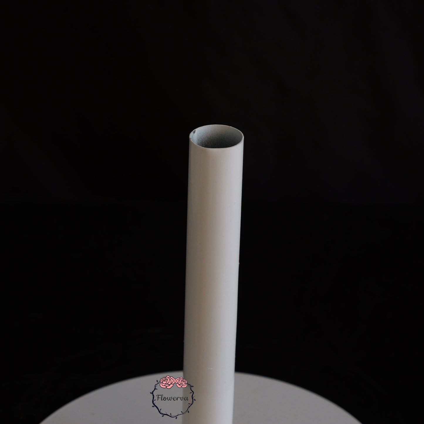 Flowerva Sturdy Matte White Base Stand