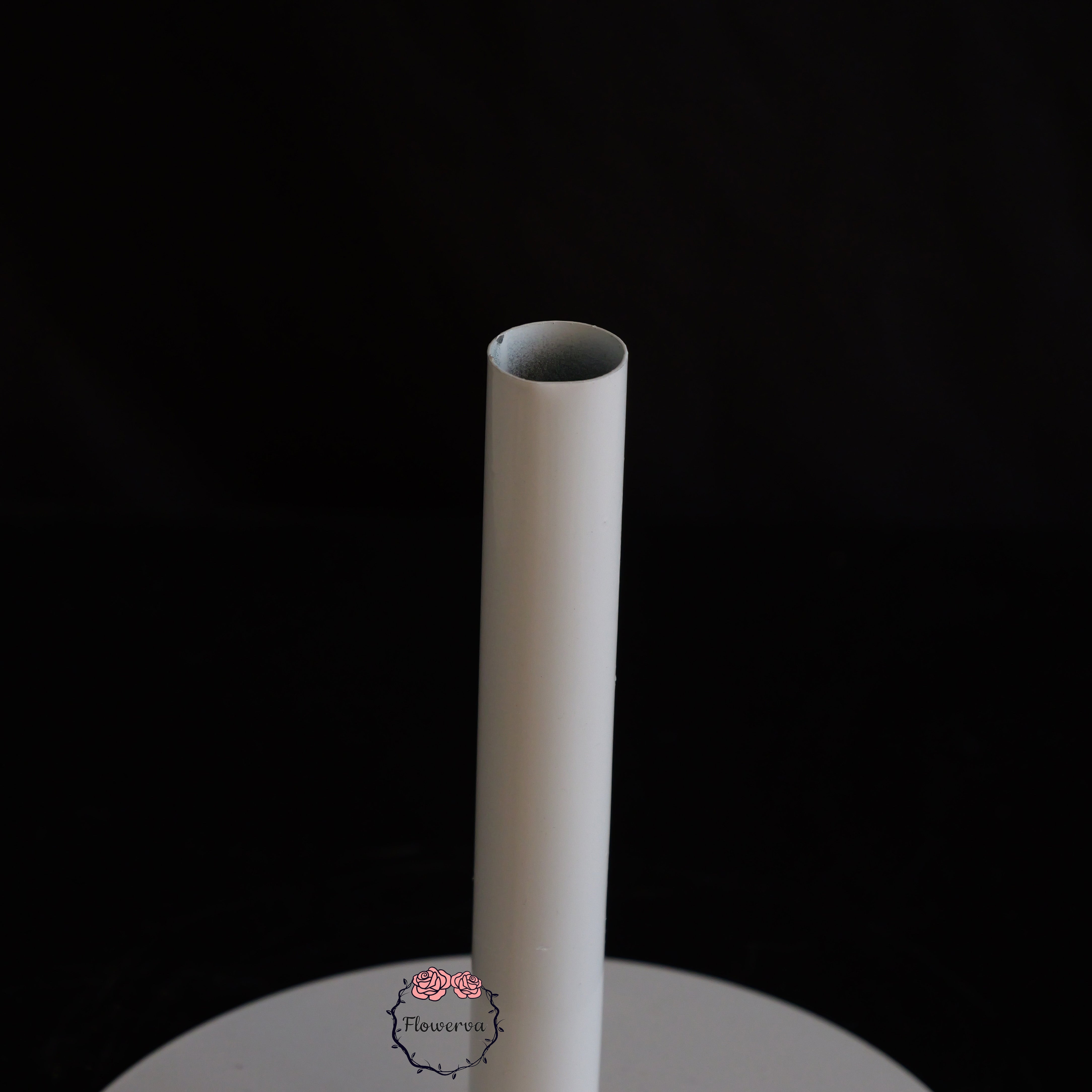 Flowerva Sturdy Matte White Base Stand