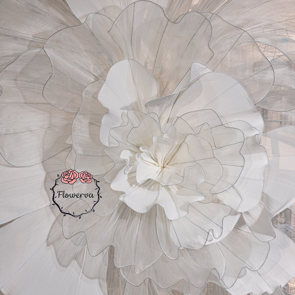 Flowerva Luminous Cloud Bloom Statement Decor