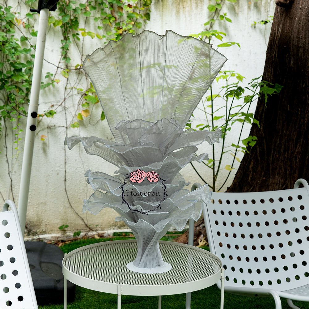 Flowerva Fabric Table Flower Wedding Decor Shopping Mall Decoration