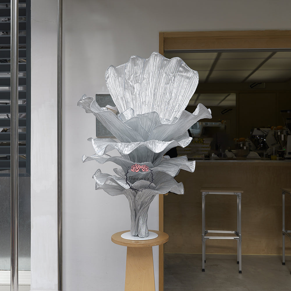 Flowerva Fabric Table Flower Wedding Decor Shopping Mall Decoration