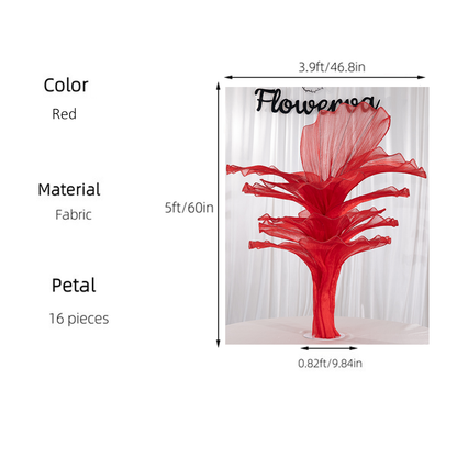 Ensemble de 36 pétales semi-finis