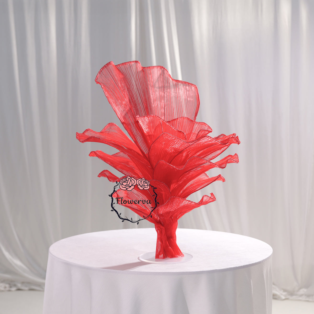 Flowerva Signature Sculptural Floral Centerpiece