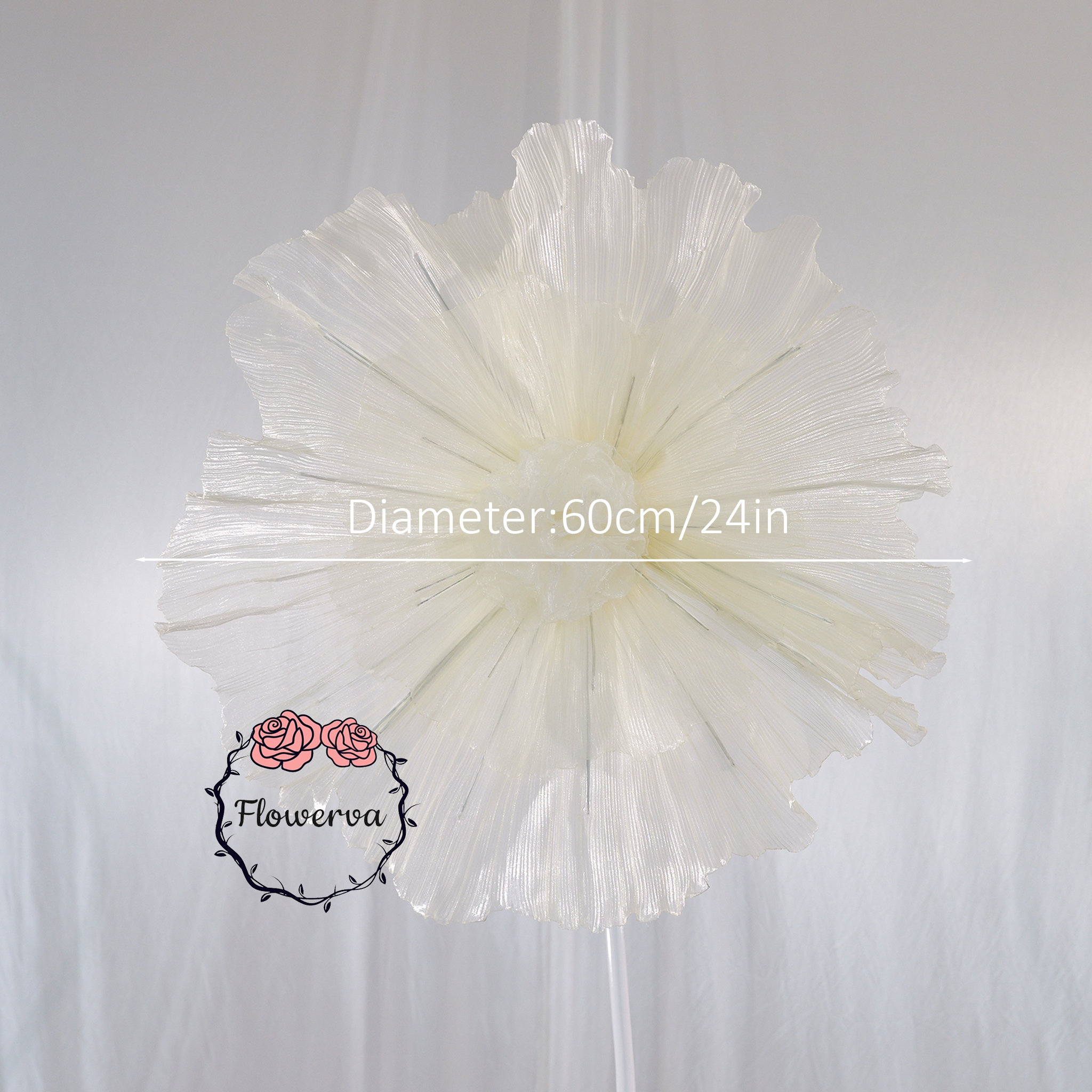 Flowerva Champagne Vein Silhouette Premium Decor
