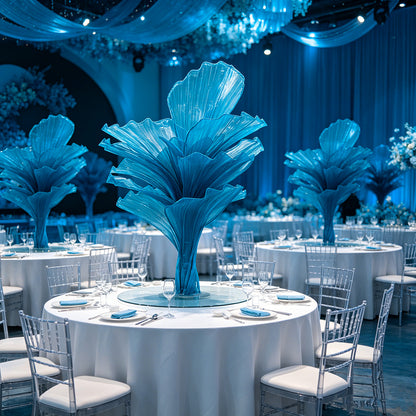 Flowerva Height Fabric Table Flower Wedding Decor(Without Flowers)