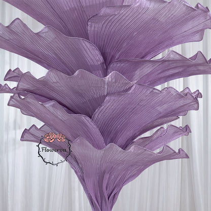 Flowerva Table Flower Wedding Decoration Pearl Purple