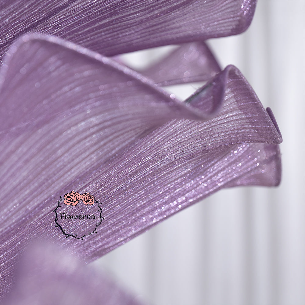 Flowerva Table Flower Wedding Decoration Pearl Purple