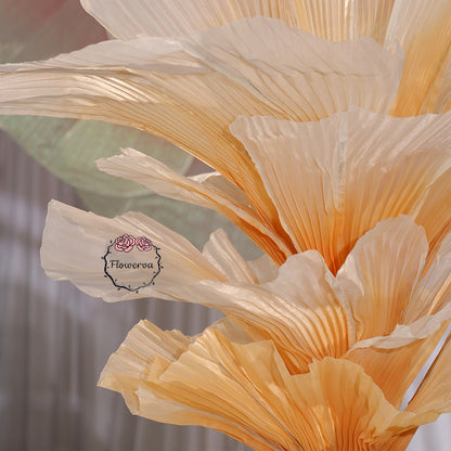 Flowerva Champagne Table Flower Wedding Table Centerpiece