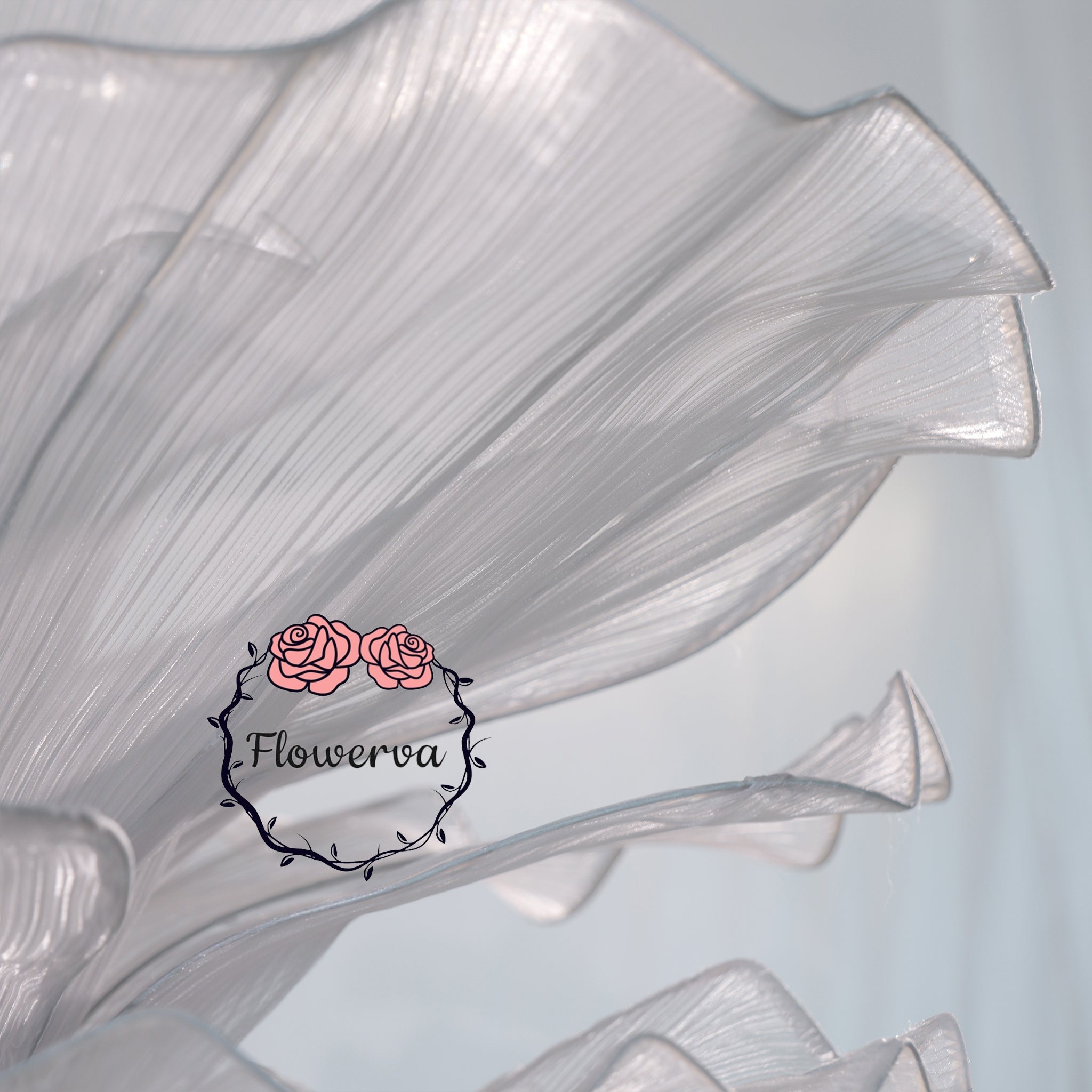 Flowerva Wedding Table Flower Decoration Grey 180cm