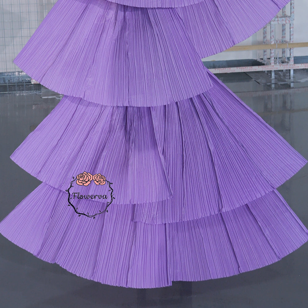 Flowerva Retro Fan Shaped Design Wedding&Event Decoration