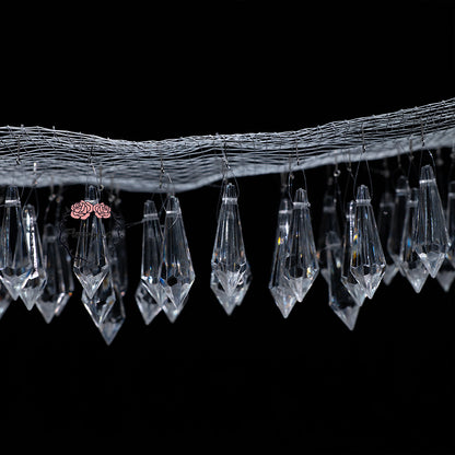 Flowerva Beaded Wire Mesh Wedding Decor