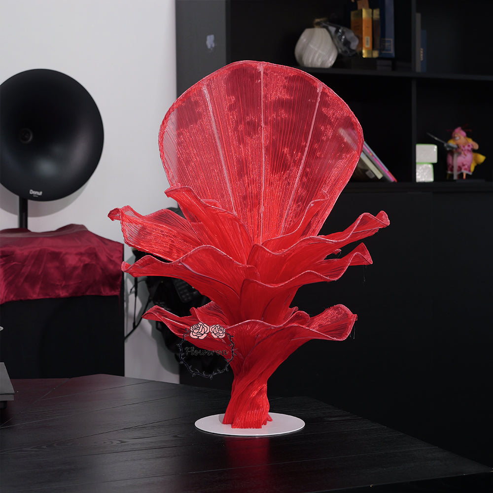 Flowerva Red Vintage Aesthetic Wedding Home Art Installation