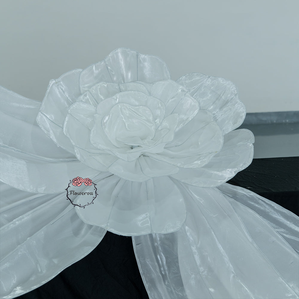 Flowerva Sheer Petal Bow Wedding Decor