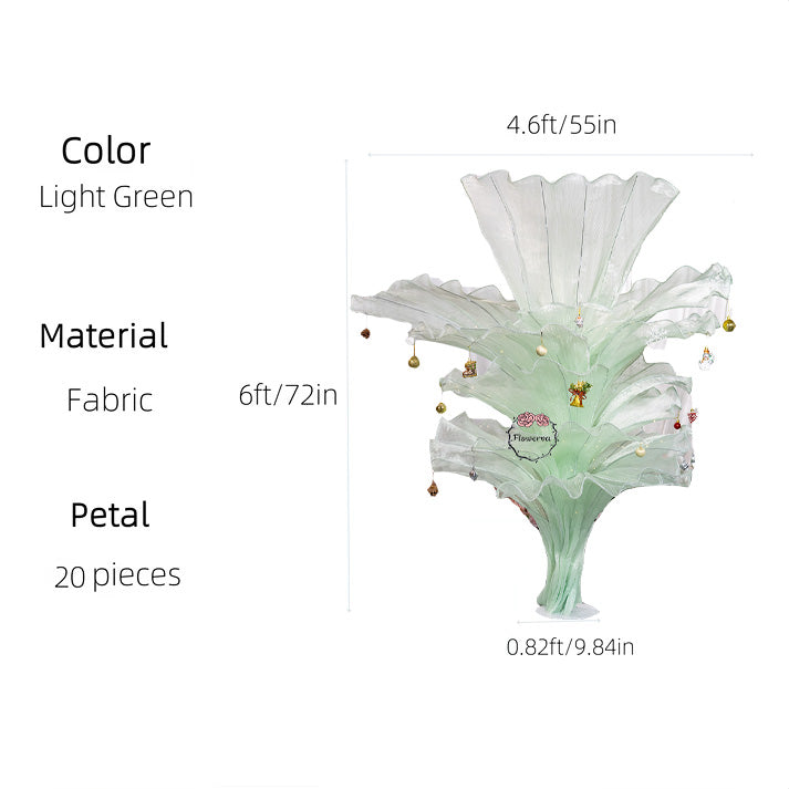 Flowerva Height Fabric Table Flower Christmas Decor (Including Hanging Decor)