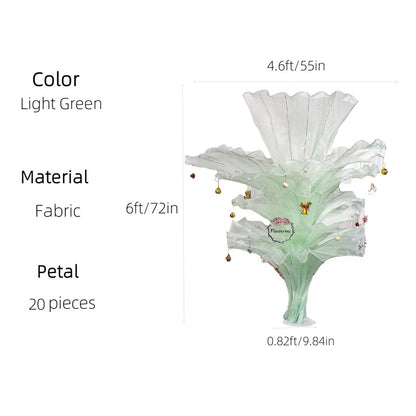 Flowerva Height Fabric Table Flower Christmas Decor (Including Hanging Decor)