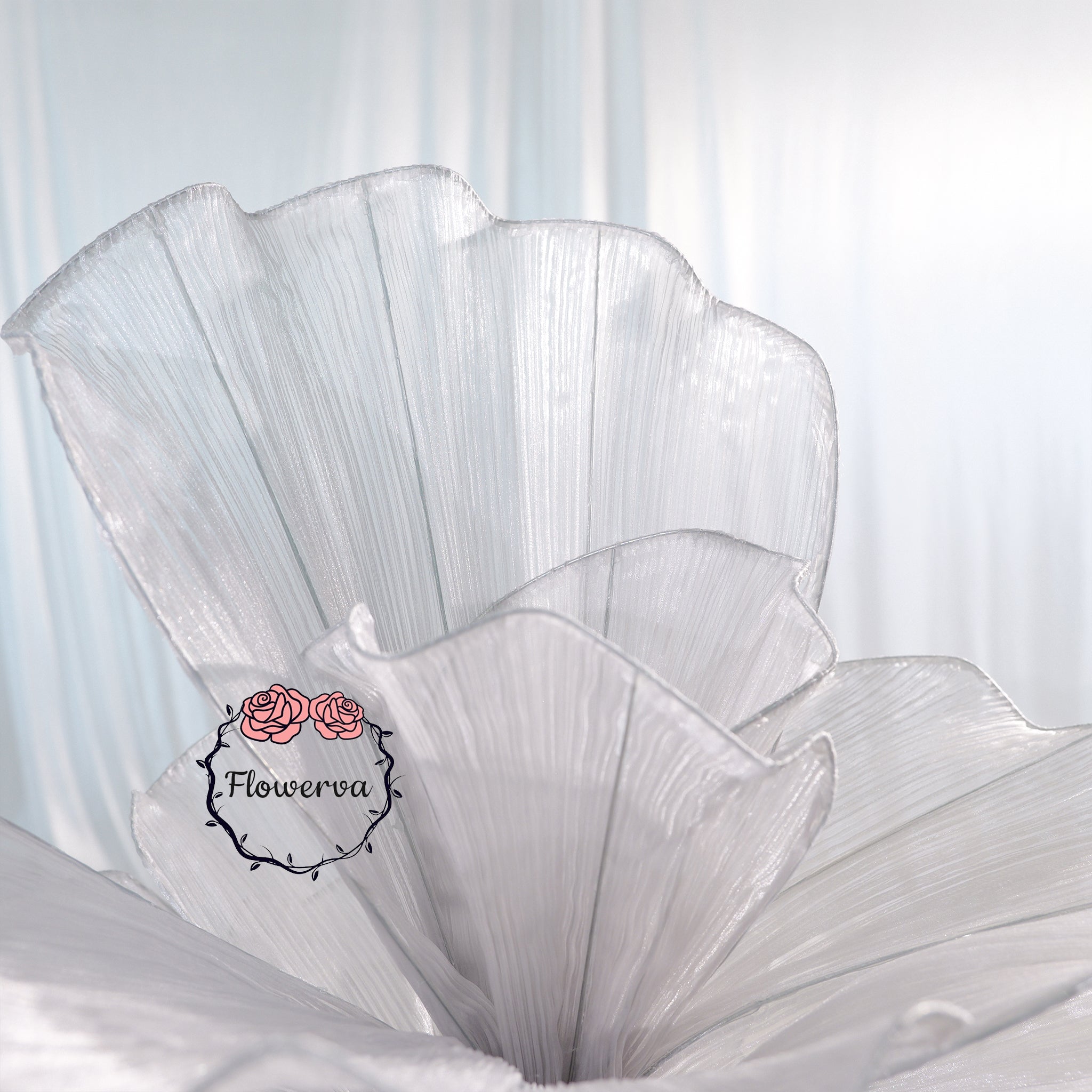 Flowerva Wedding Table Flower Decoration Grey