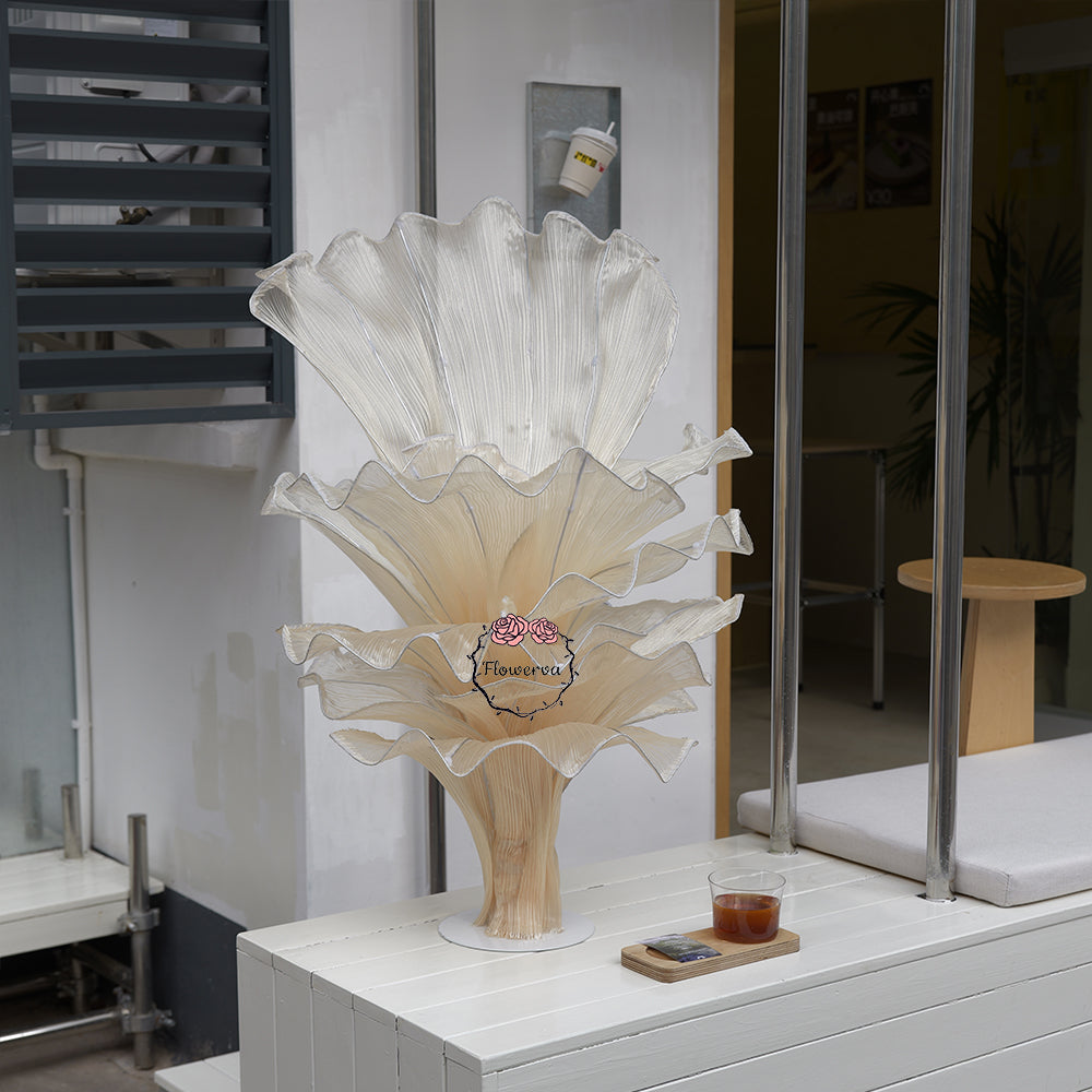 Flowerva Fabric Table Flower Wedding Decor Shopping Mall Decoration