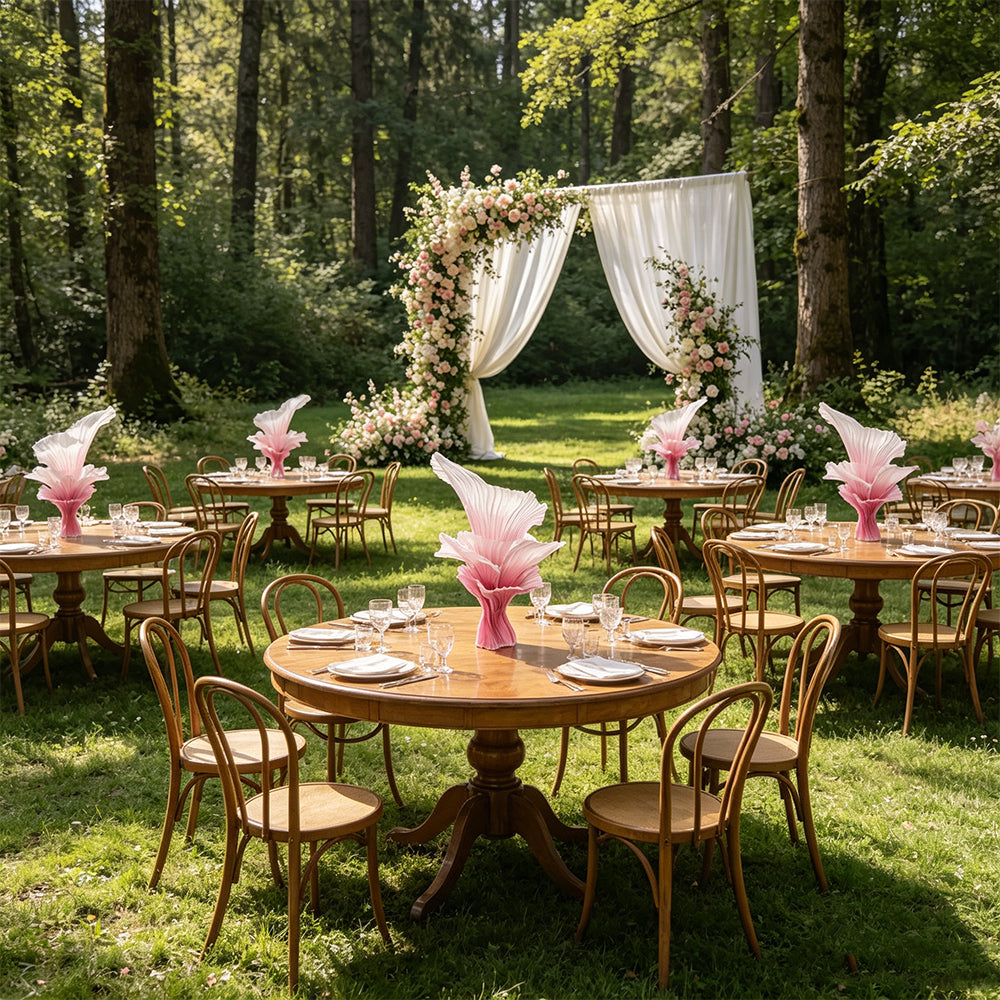 Flowerva "Romantic Light" Table Flower Wedding Decoration/Home Decor